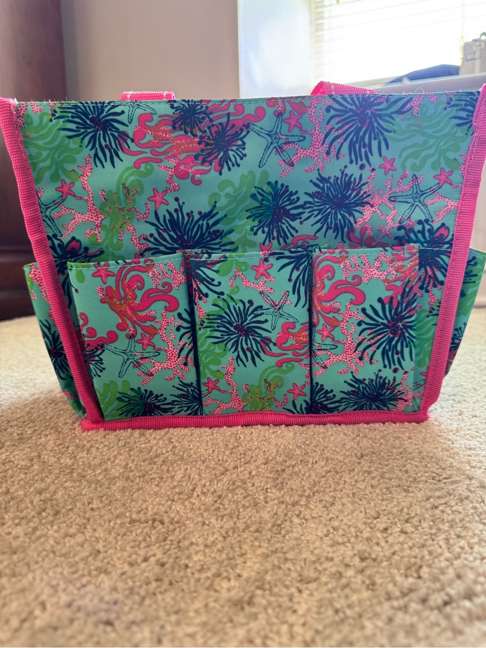 Lilly Pulitzer Shower Caddy-Dirty Shirley